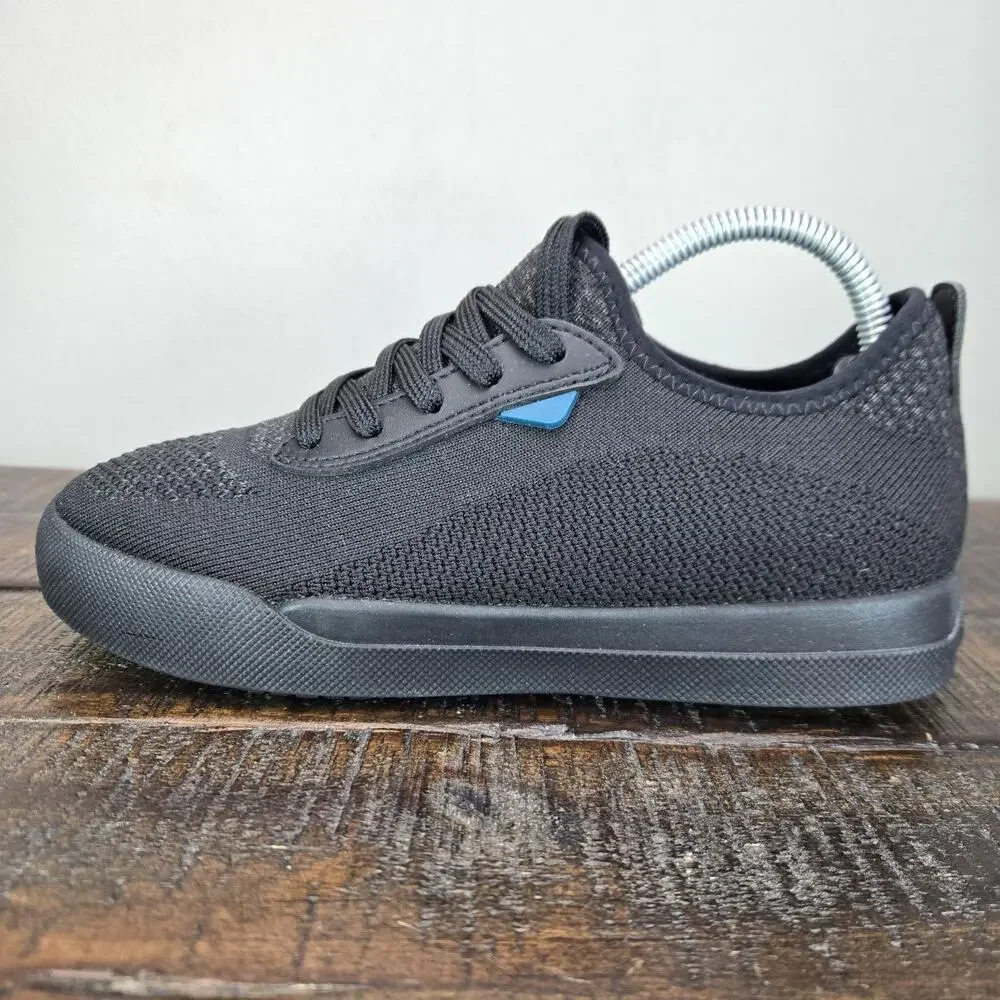 Vessi Weekend 1.5 Sneaker Womens Size 5 Waterproof Shoes Asphalt Black Black